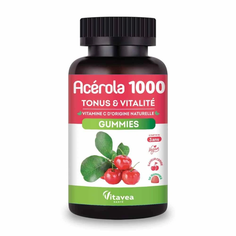 Vitavea Santé Acerola 1000 30 Gummibärchen