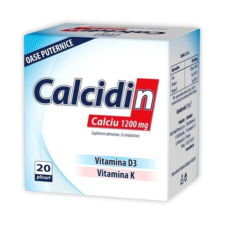 Calcidin, Calcium 1200mg, 20 Beutel, Zdrovit