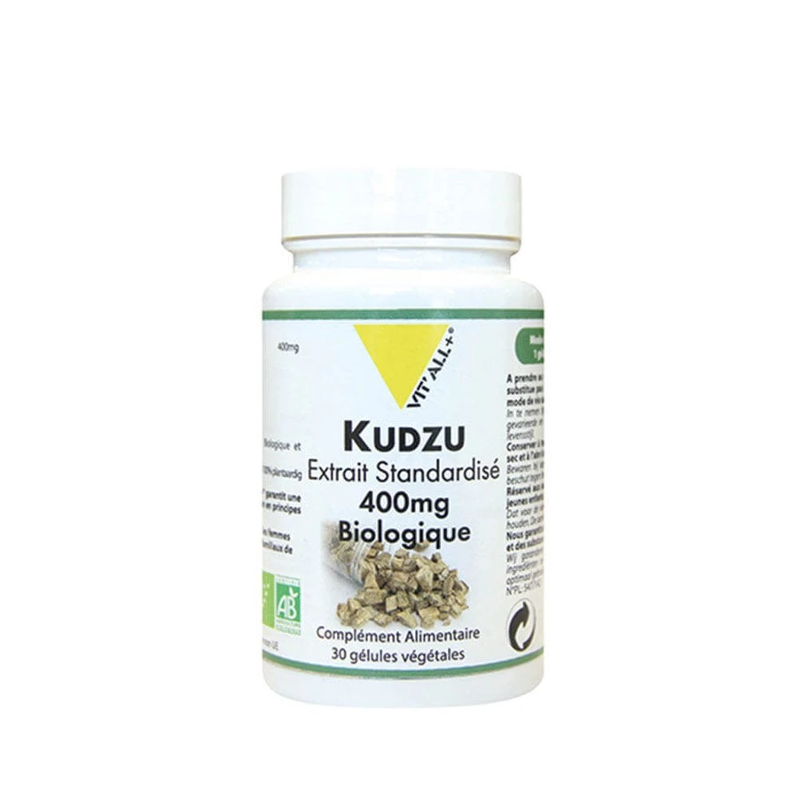 Vit'All+ Standardisierter biologischer Extrakt aus Kudzu 400 mg 30 Kapseln