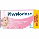 Gilbert Serum Physiologique stérile 40 Unidoses de 5ml