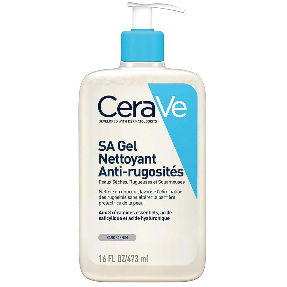 Cerave Body SA Smoothing Cleansing Gel Trockene, raue und rissige Haut 473ml