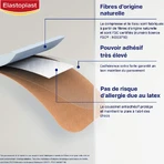 Elastoplast Green & Protect 0% Latex Putere adezivă foarte mare - 2 formate 20 tencuieli