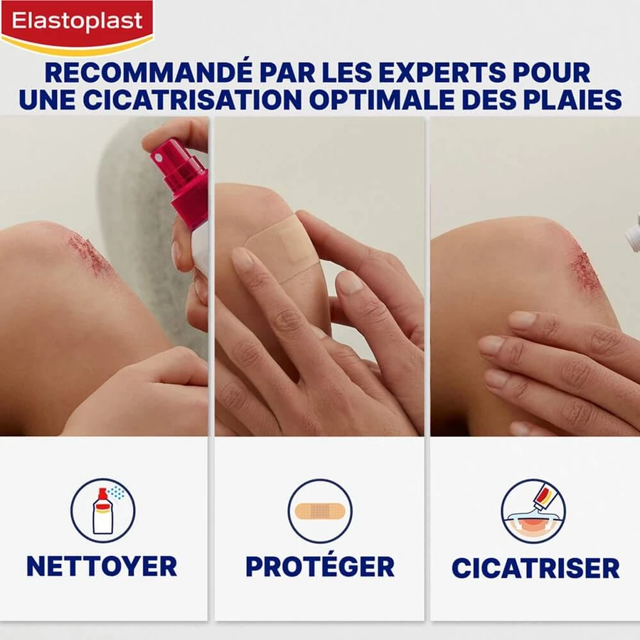 Elastoplast Green & Protect 0% Latex Putere adezivă foarte mare - 2 formate 20 tencuieli