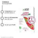 Arkopharma Arkofluids Rote Grapefruit Zirkulation Licht Beine Bio 20