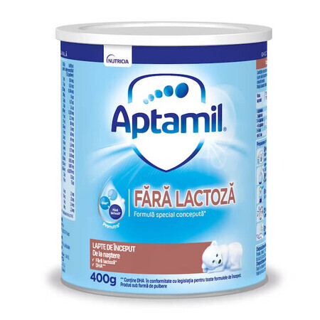 Milchnahrung Laktosefrei, 400 g, Aptamil