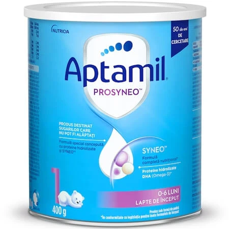 Starter milk formula HA Prosyneo 1, 0-6 months, 400 g, Aptamil