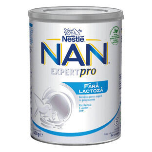 Nan lactose-free milk formula, +0 months, 400 g, Nestlé