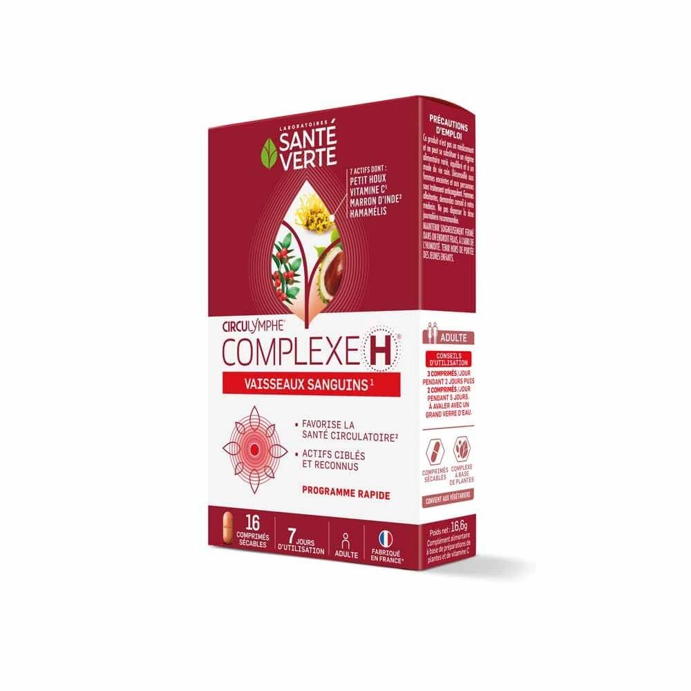 Sante Verte Circulymphe Complex H 16 Kompressen