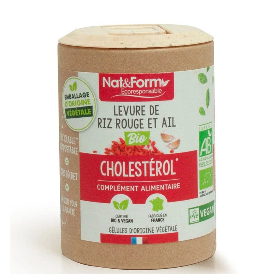 Nat&Form Organic Red Rice and Garlic Cholesterol 200 capsule
