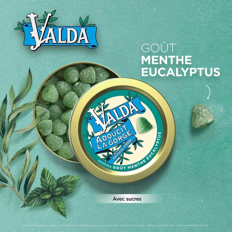 Valda Guma miętowa i eukaliptusowa 140g: ceny i cechy