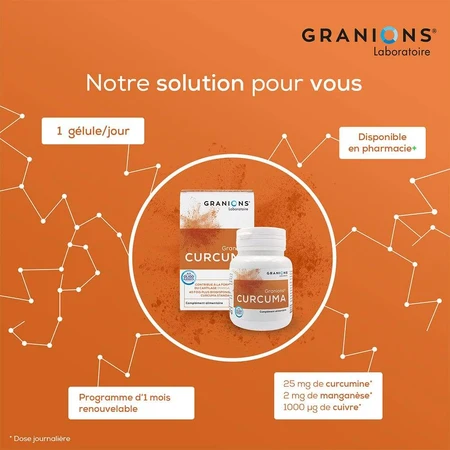 Granions Turmeric 30 Gelule