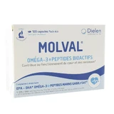 Dielen Molval 120 Kapseln Omega 3 + Bioaktive Peptide