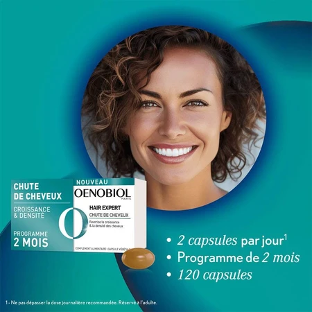 Oenobiol Hair Expert Haaruitval 2x60 tabletten