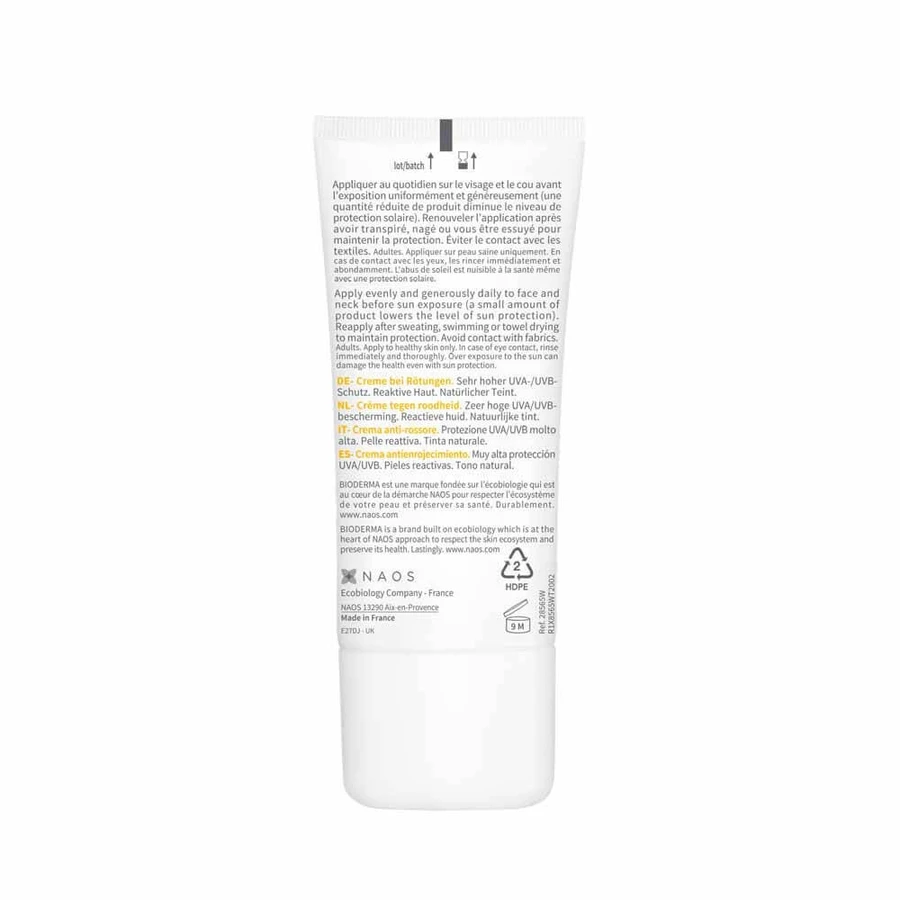 Bioderma Photoderm anti-roodheid kleurcrème SPF50+ AR reactieve huid 30ml
