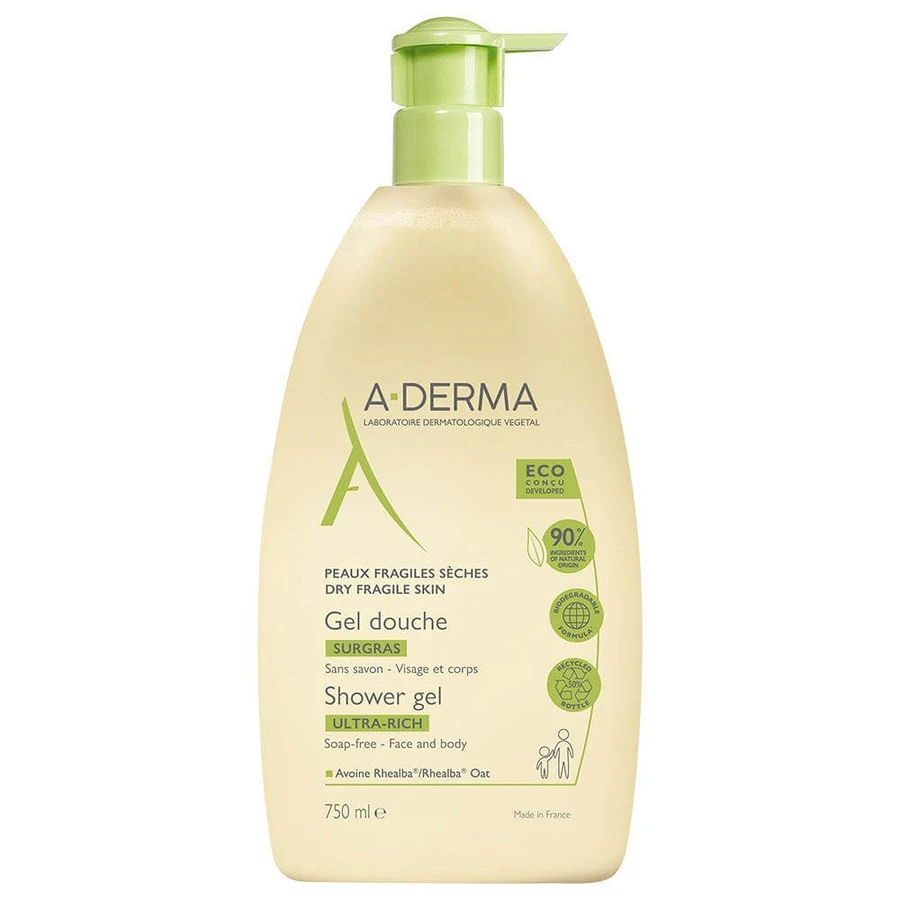 Gel de duș A-Derma Oat Rhealba 750ml