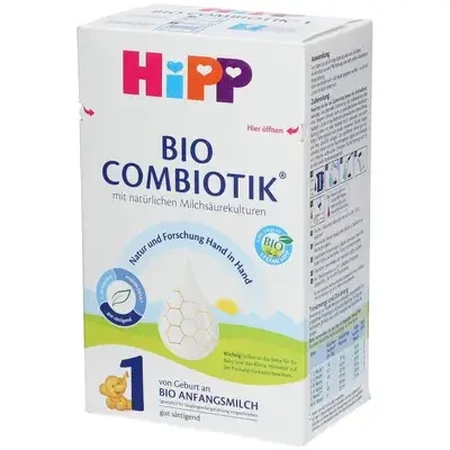 Formula de lapte praf de inceput HA 1 Combiotic, +0 luni, 350 g, Hipp