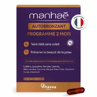 Manhaé Autoabbronzante 60 capsule