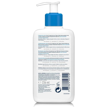 Cerave Body Lapte hidratant pentru față și corp pentru piele uscată și foarte uscată 236ml