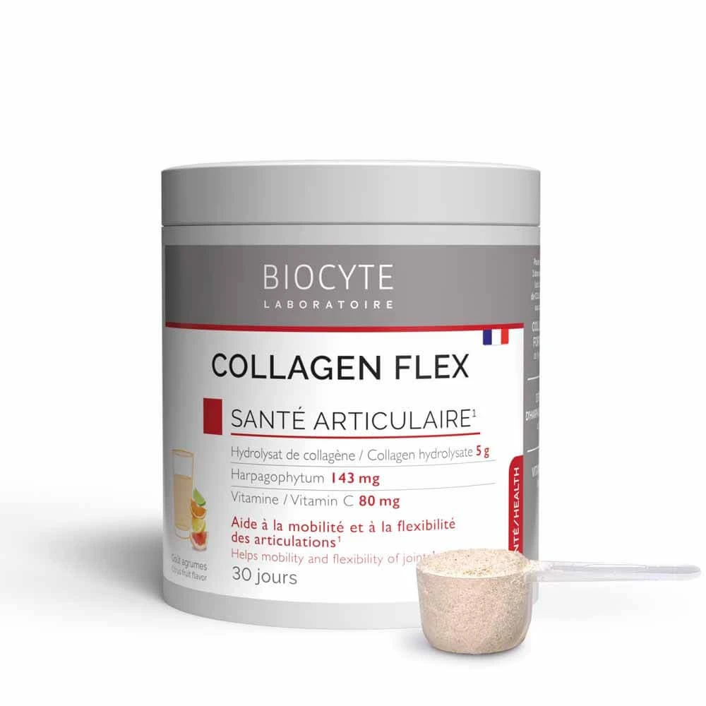 Biocyte Gesundheit Kollagen Flex 30x8g Goût Agrumes 240g