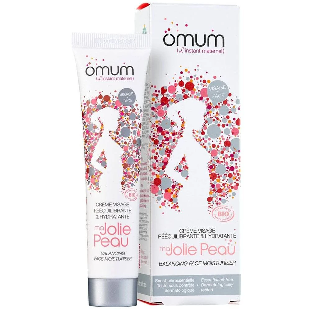 Omum feuchtigkeitsspendende und ausgleichende Gesichtscreme Bio Ma Jolie Peau 40ml