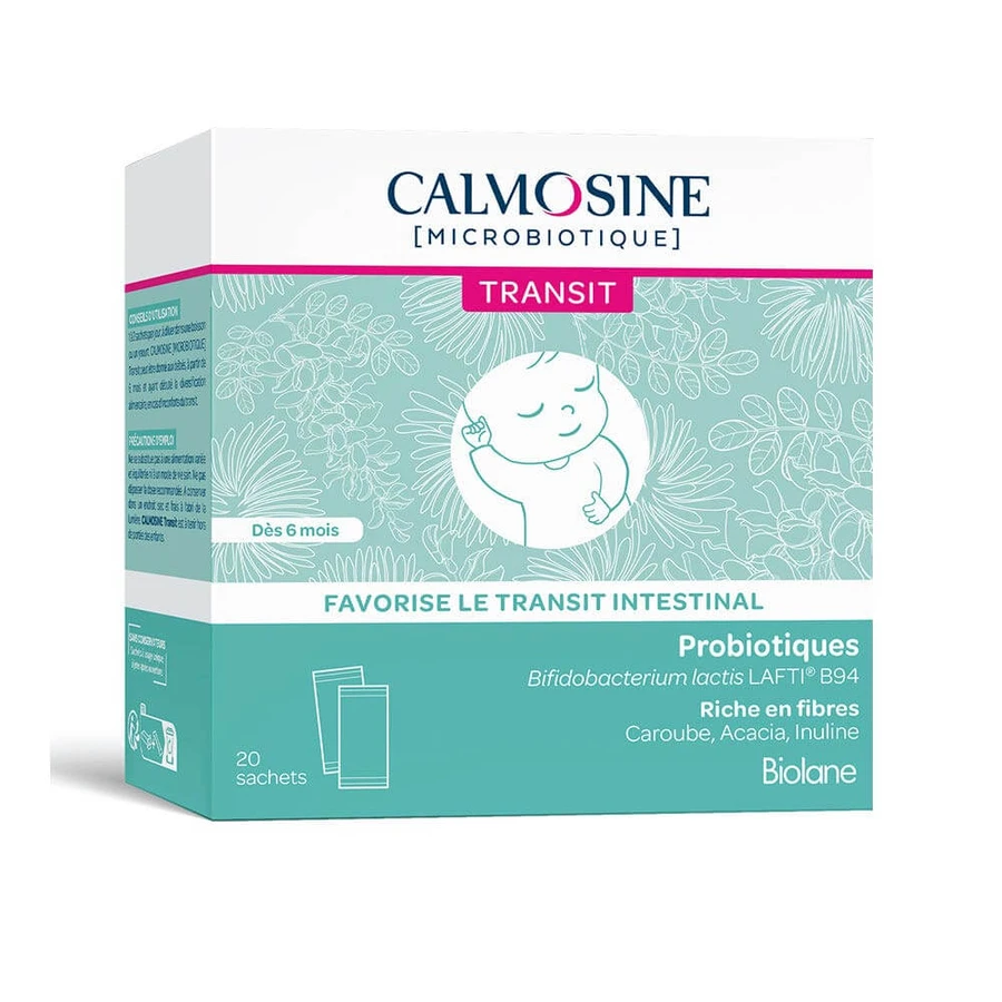 Calmosine Transito intestinale Probiotici dai 6 mesi 20 bustine