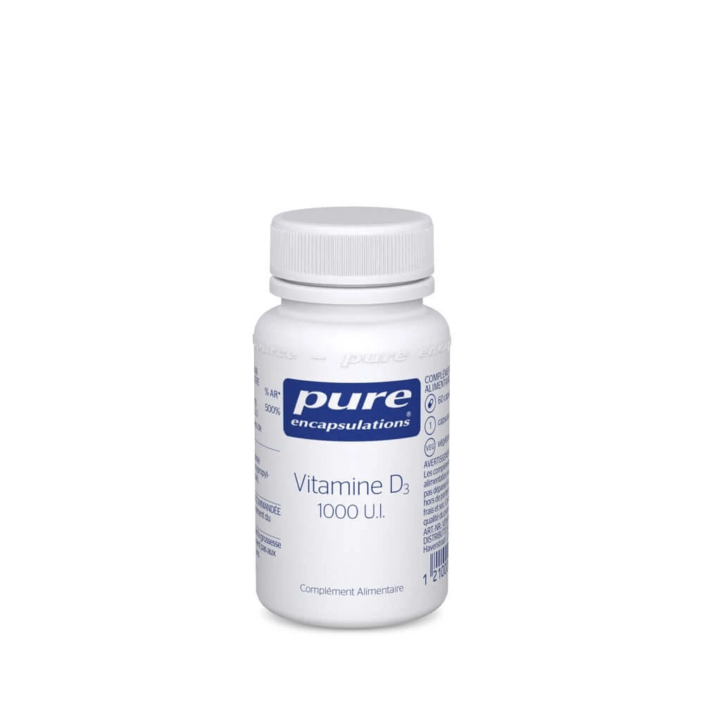 Pure Encapsulations Vitamin D3 60 Kapseln