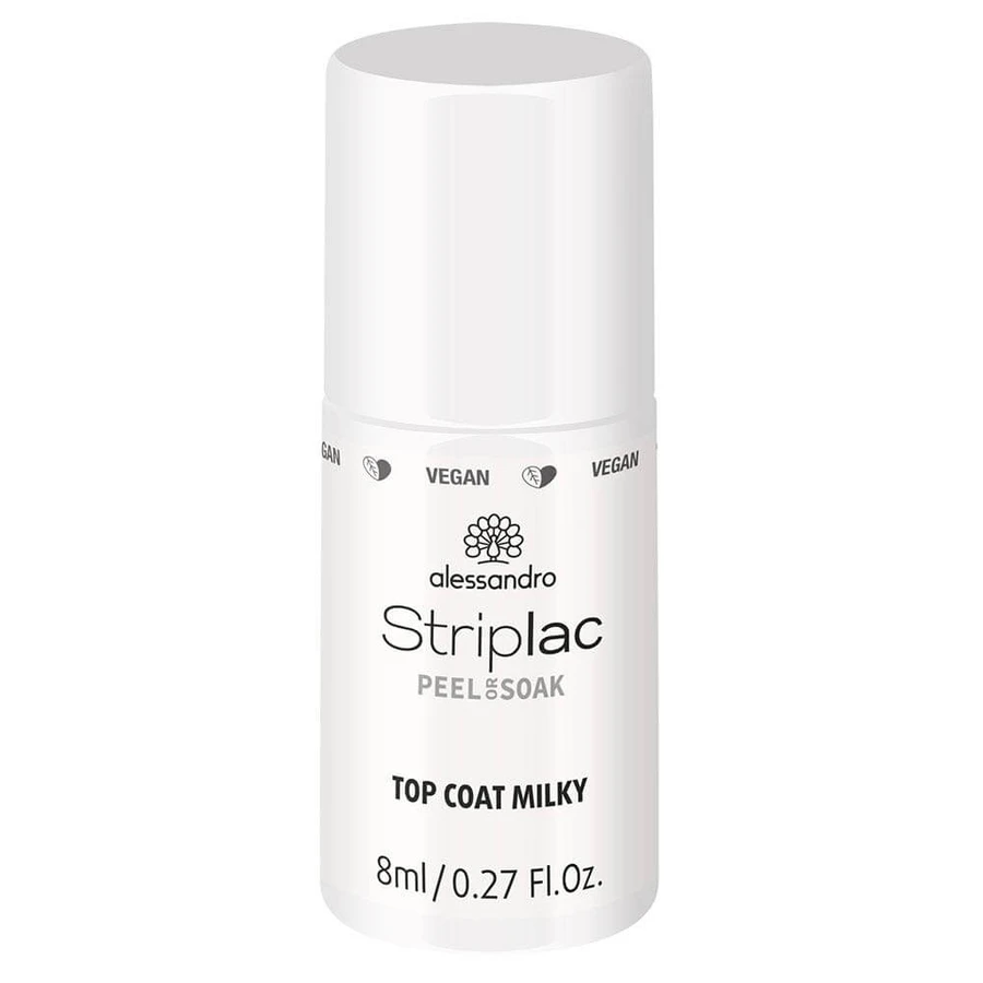 Alessandro Striplac Semi-permanenter milchiger Decklack 8ml