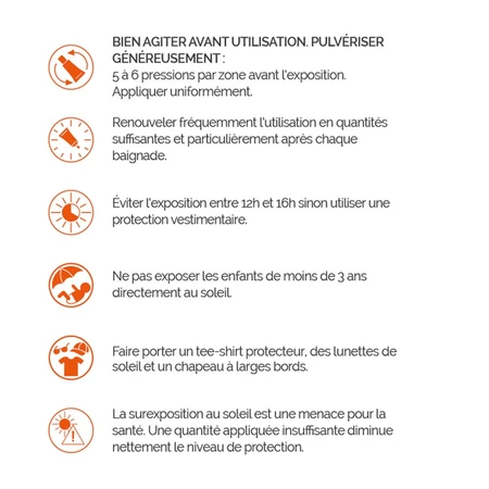 Laboratoires De Biarritz Sun Products Spray SPF50+ Bio Very High Protection Natural 100ml