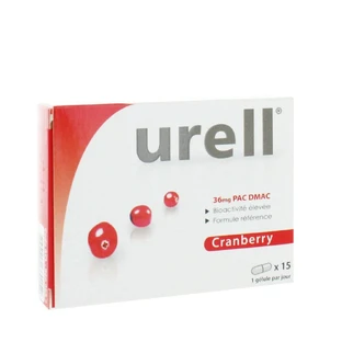 Urell Cranberry 36mg PAC 15 capsule