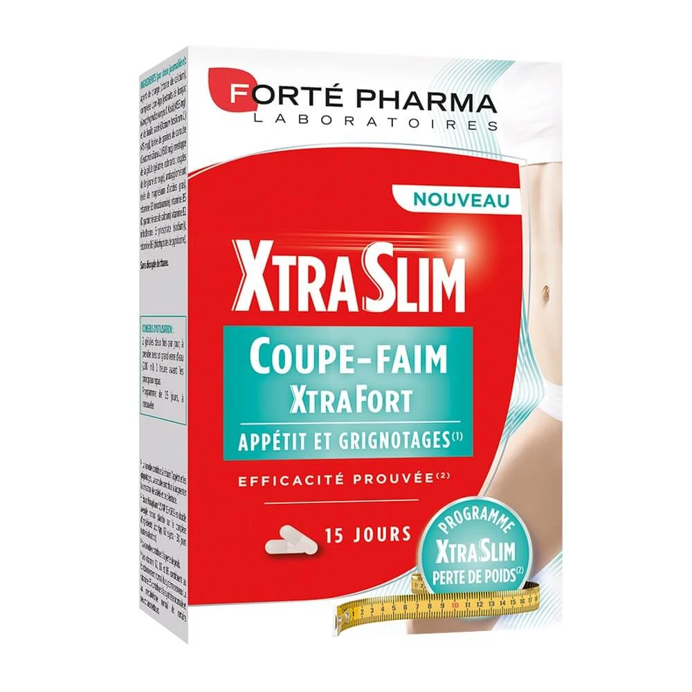 Forté Pharma XtraSlim Appetitzügler angereichert mit Konjak 60 Kapseln