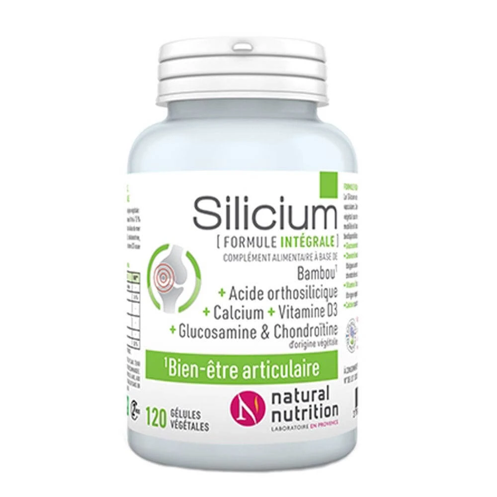 Natürliche Ernährung Silicium Joint Health 120 Kapseln