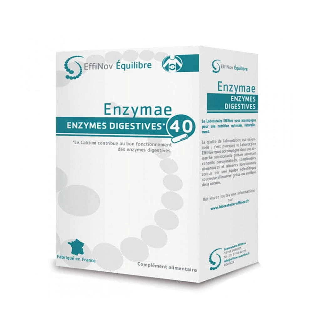 Effinov Nutrition Verdauungsenzyme 40 Kapseln