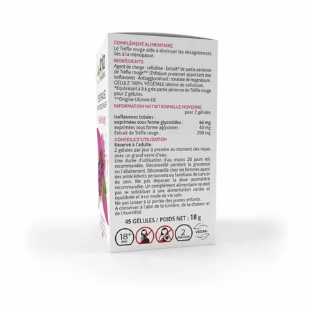 Arkopharma Arkocapsule Trifoi roșu 45 geli