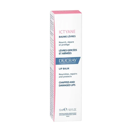 Ducray Ictyane Balsam für rissige und beschädigte Lippen 15ml