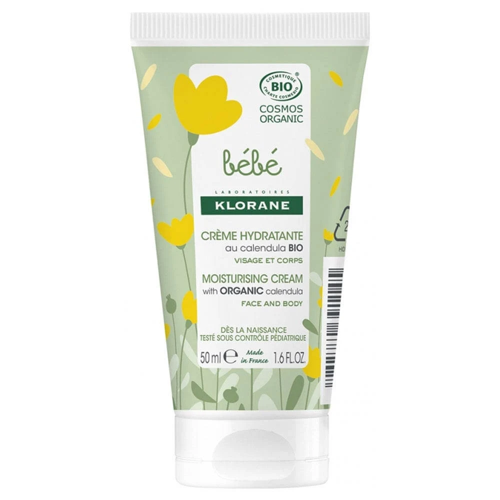 Klorane Newborn Hydrating Cream Ringelblume Bio Normale und trockene Haut 50ml