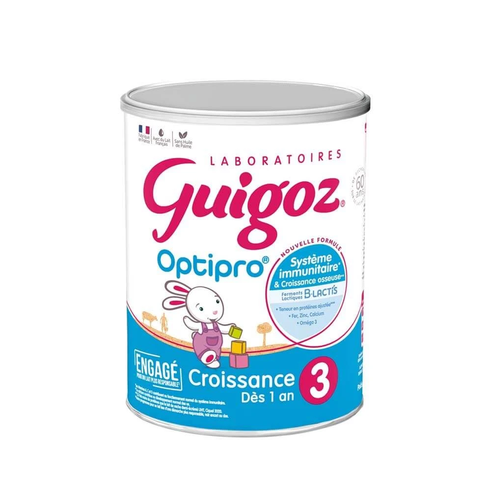 Guigoz Optipro Milchpulver Wachstum 3 ab 1 Jahr 780g