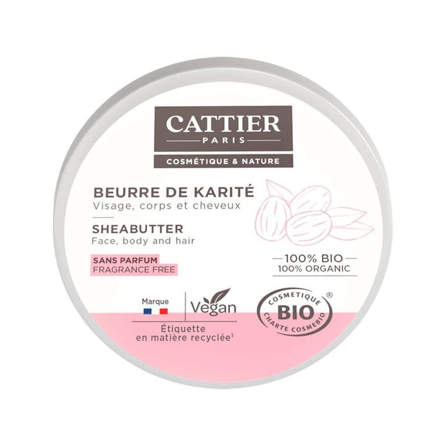 Cattier bezzapachowe organiczne masło shea 20g: ceny i cechy