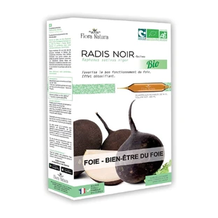 Flora Natura Radis Noir Bio 20 ampoules