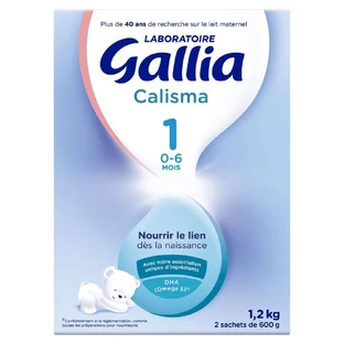 Gallia Calisma 1 Milchpulver 0-6 Monate 2x600g