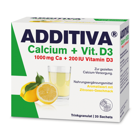 Calcium + Vitamin D3-Zusatz, 20 Beutel, Dr. Scheffler