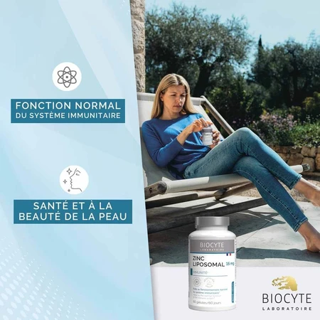 Biocyte Zinc Liposomal 60 Gélules