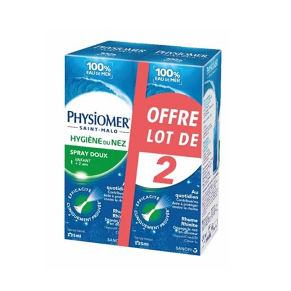 Physiomer Nasenhygienespray Sanofi 2x135ml