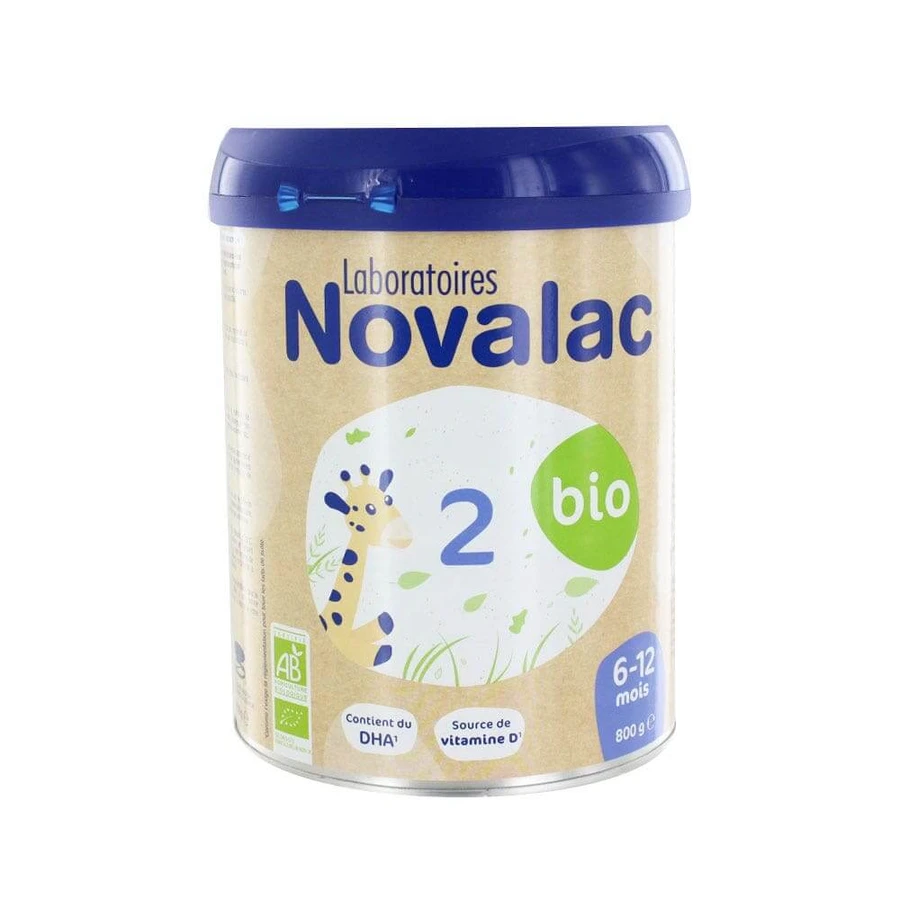Novalac Bio Milchpulver 2 6 bis 12 Monate 800g