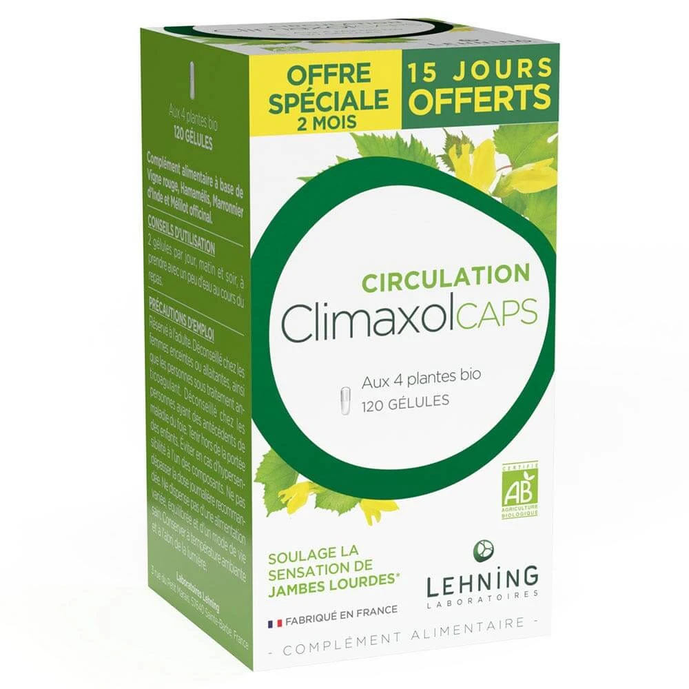 Lehning Durchblutung Climaxolcaps 120 Kapseln