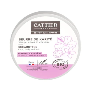 Cattier Sheabutter Bio-Duft Insel Blume 100g