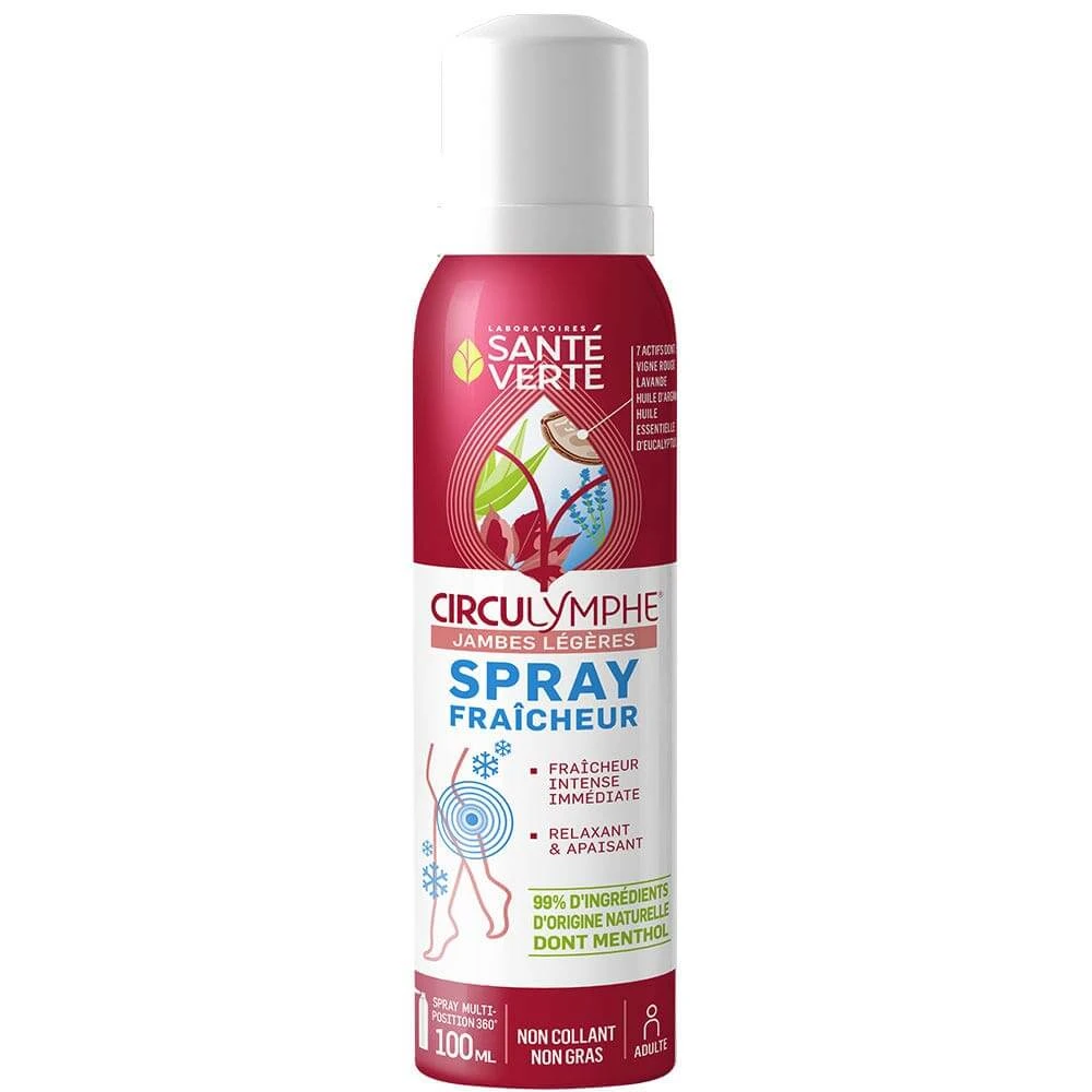 Sante Verte Circulymphe Frisches Spray Leichte Beine 100ml