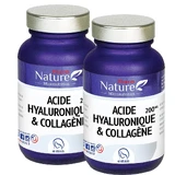 Pharm Nature Micronutrition Hyaluronsäure und Kollagen 2x60 Kapseln