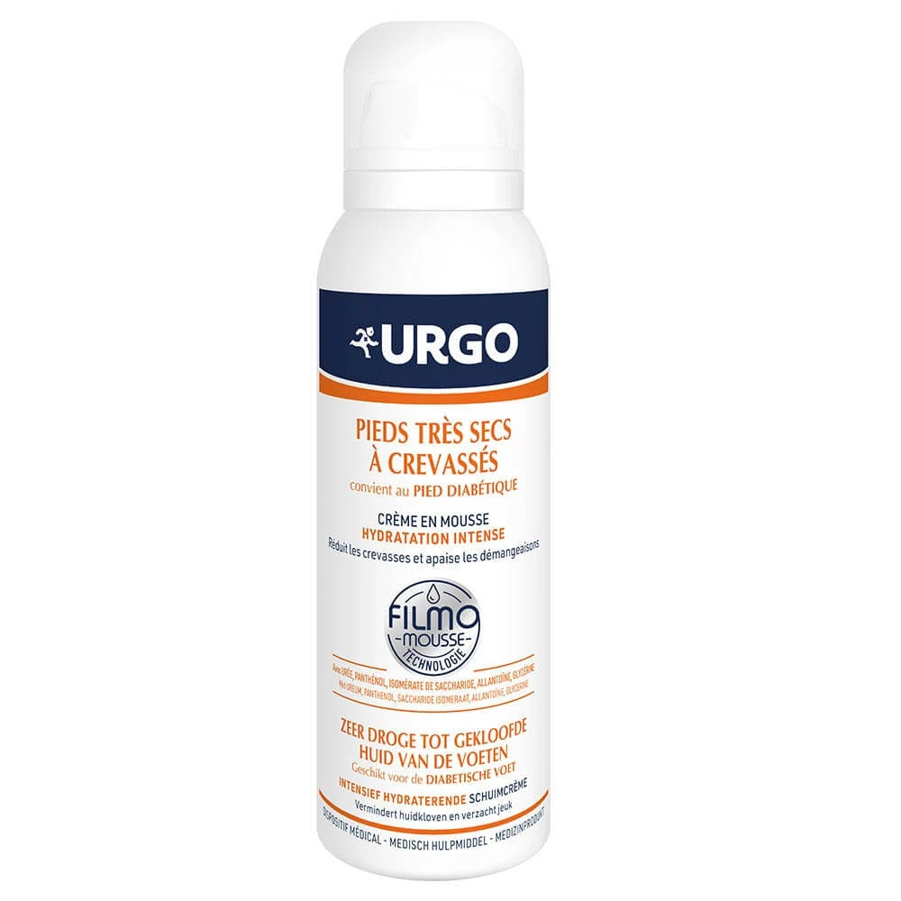 Urgo Schaumsalbe für sehr trockene oder rissige Füße 125 ml