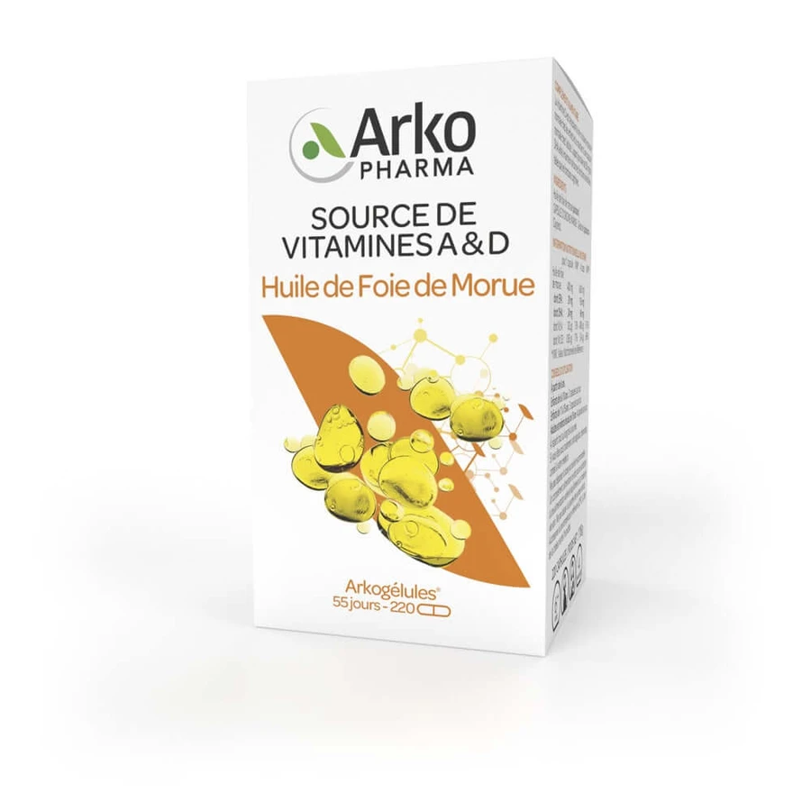 Arkopharma Arkocapsule Levertraan 220 capsules