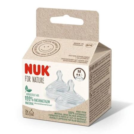 Nuk Nature Sense Tetine din silicon x2